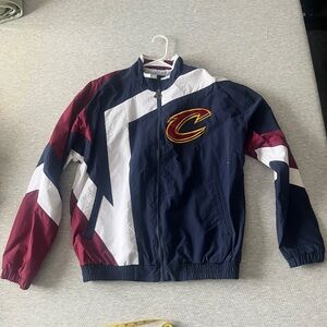 STARTER Navy and Burgundy Jacket with Logo